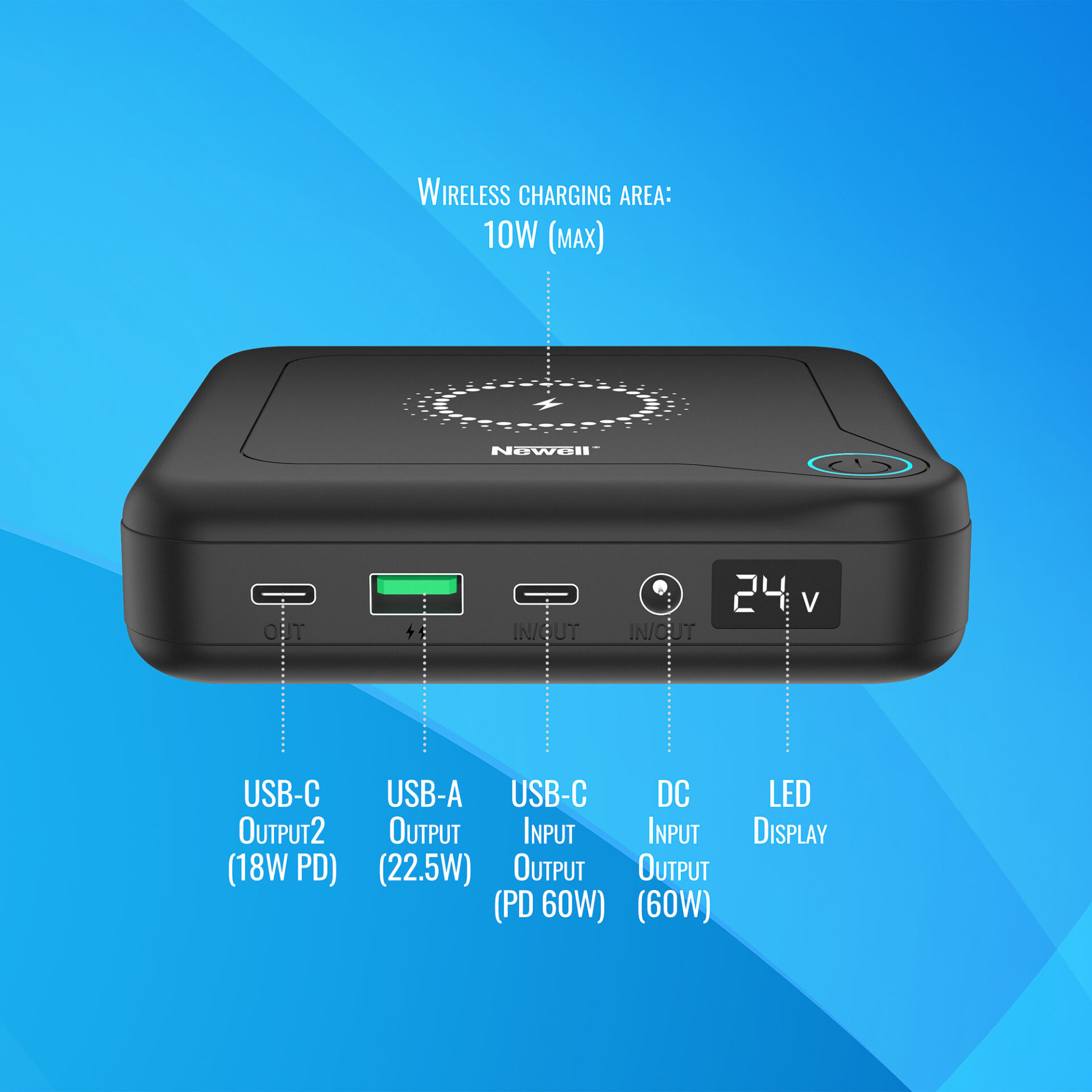 newell-gp12-powerbank-24000-mah-60-w-pd-wireless image 7