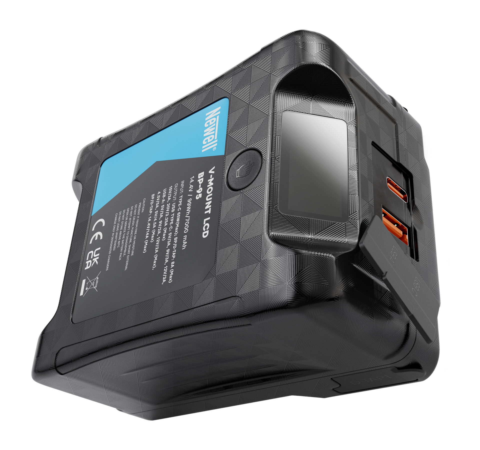 newell-batteries-bp-95-lcd-v-mount-akku-7000-mah-mit-lcd image 2