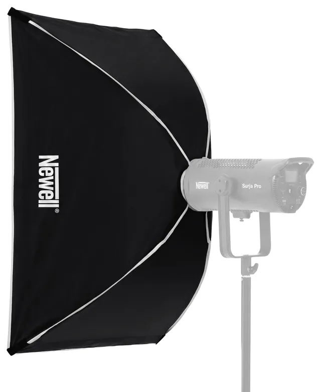 newell-softbox-60x90cm-rechteckig-bowens-mit-wabe image 1
