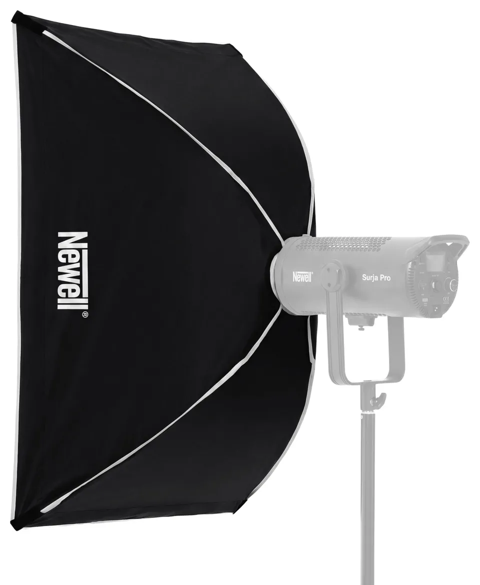 newell-softbox-60x90cm-rechteckig-bowens-mit-wabe image 1