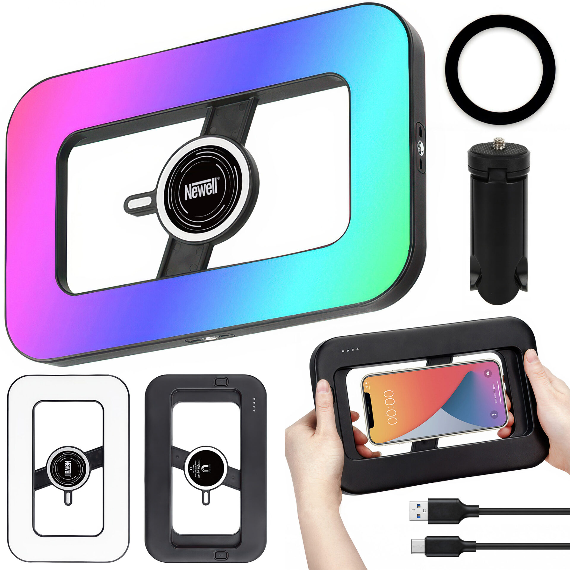 newell-freya-led-licht-mit-magsafe-und-rgb-3000-mah image 2