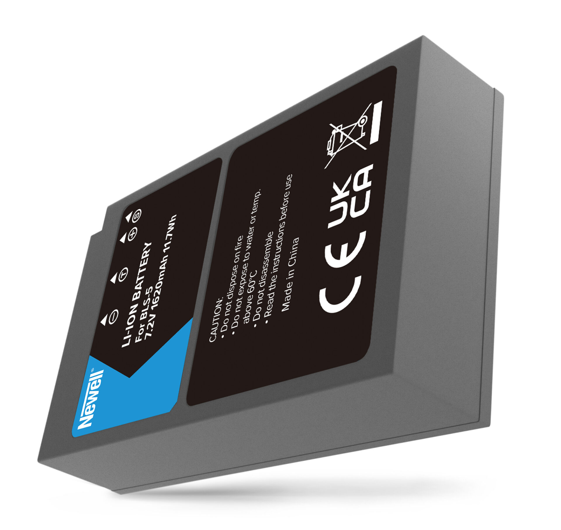 newell-batteries-bls-5-kamera-akku-f-r-olympus-1620-mah image 1