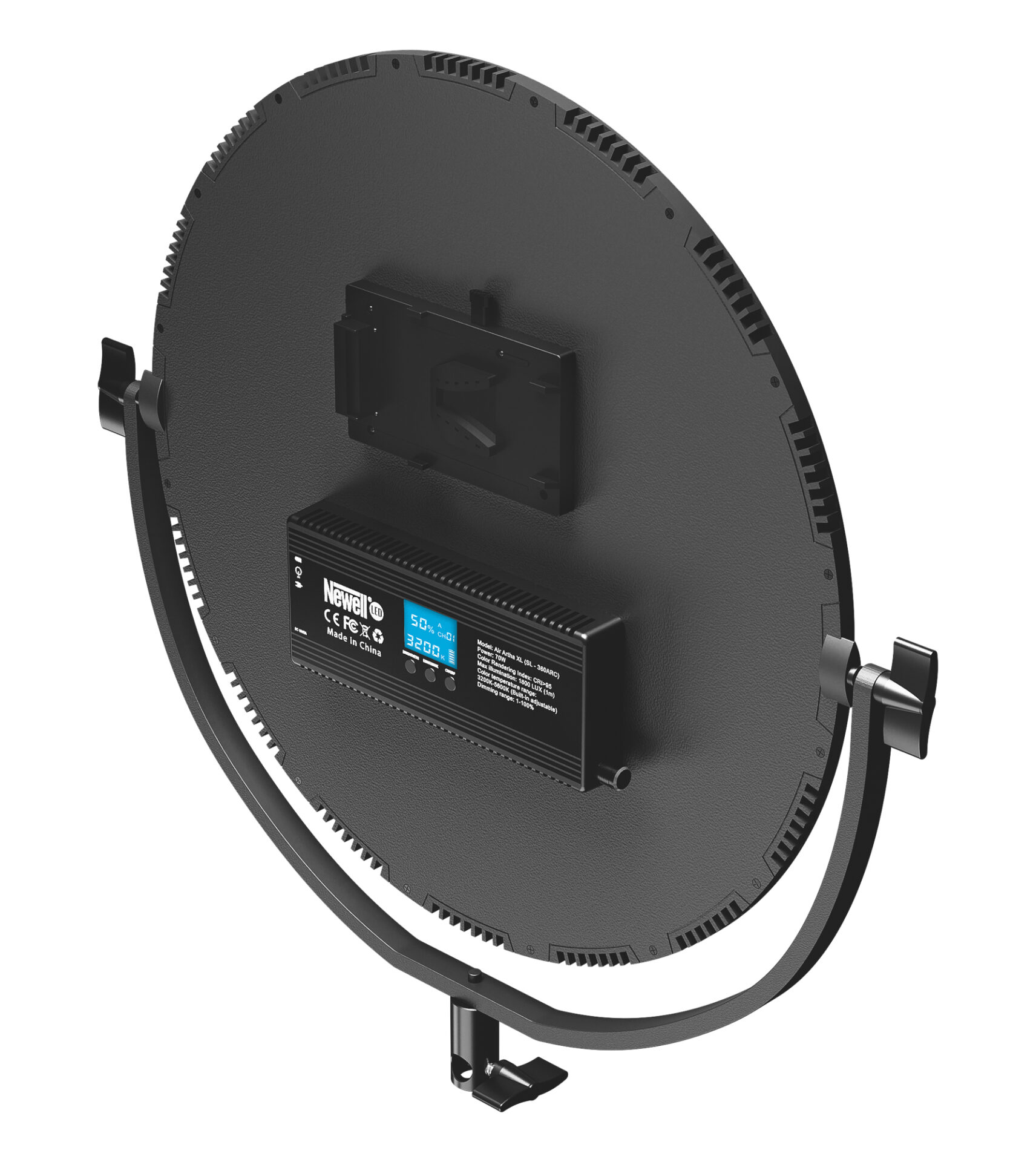 newell-air-artha-xl-videoleuchte-3200-5600k-rund image 4