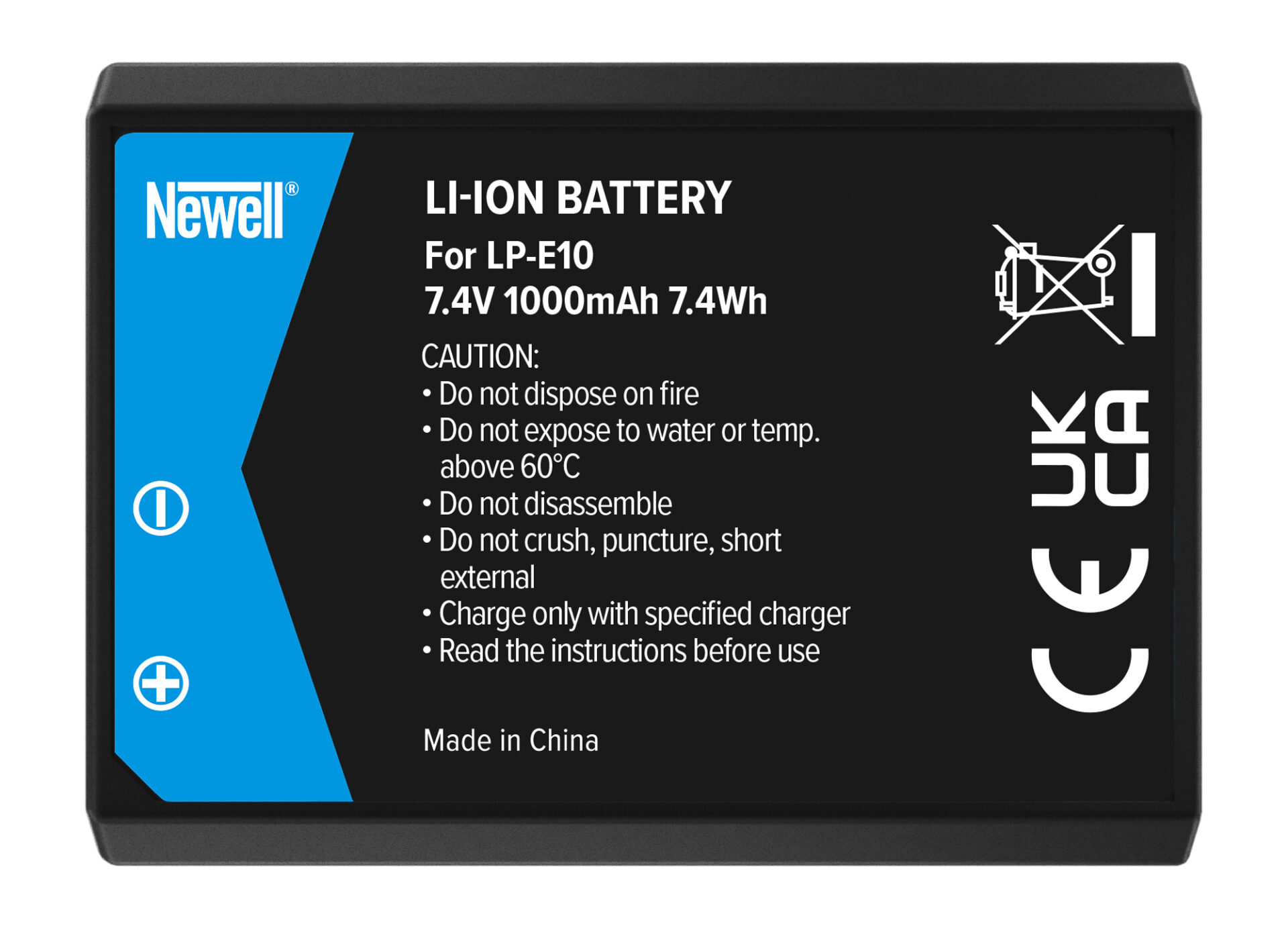 newell-lp-e10-akku-f-r-canon-1000-mah-kameraakku image 2