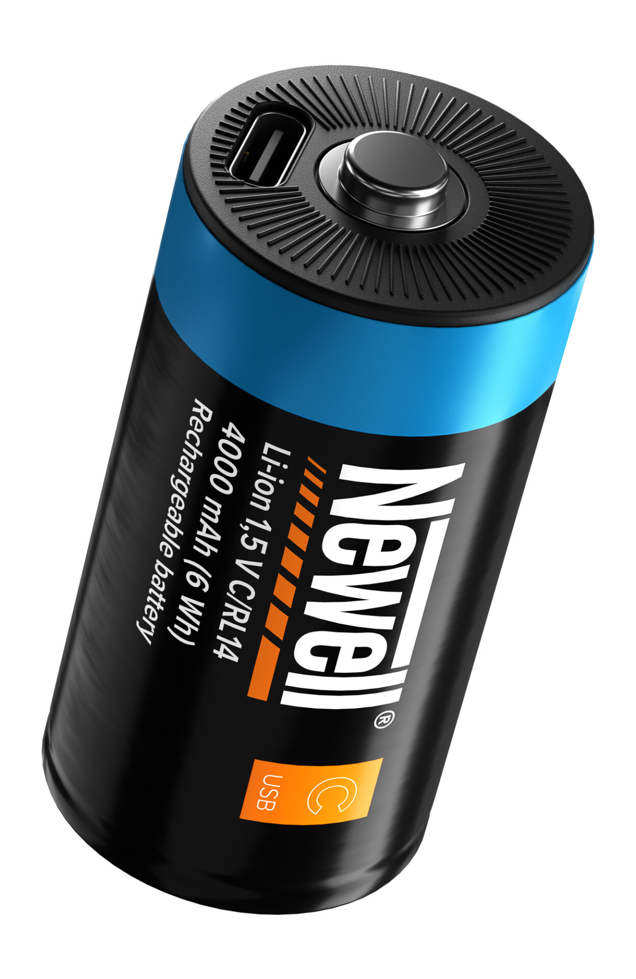 newell-c-r14-usb-c-akku-4000mah-2er-set image 2