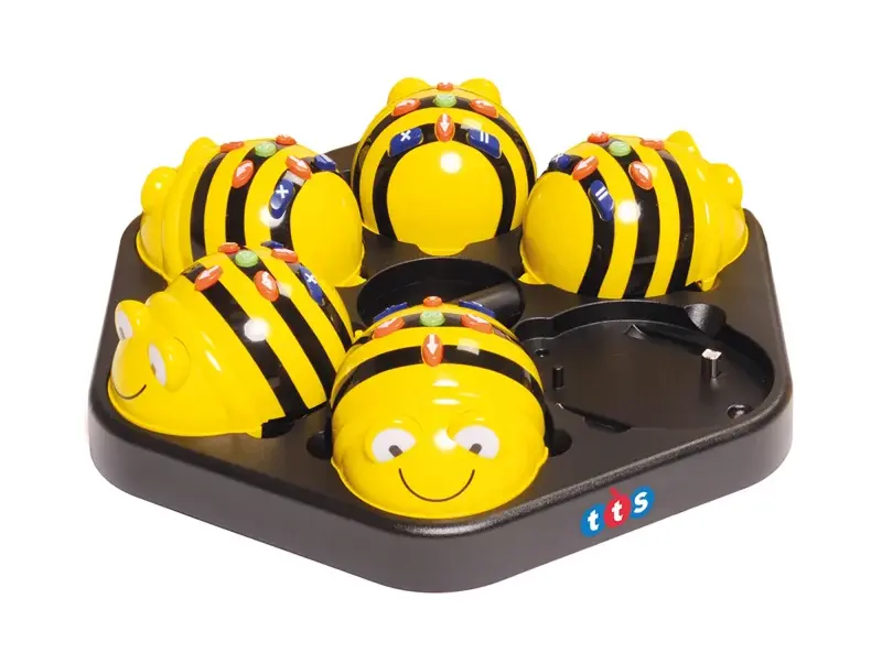 bee-bot-klassenset-lernroboter-6er-mit-ladestation image 1