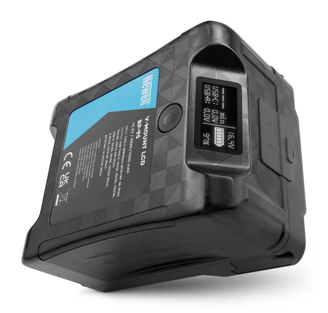 newell-batteries-bp-95-lcd-v-mount-akku-7000-mah-mit-lcd image 1
