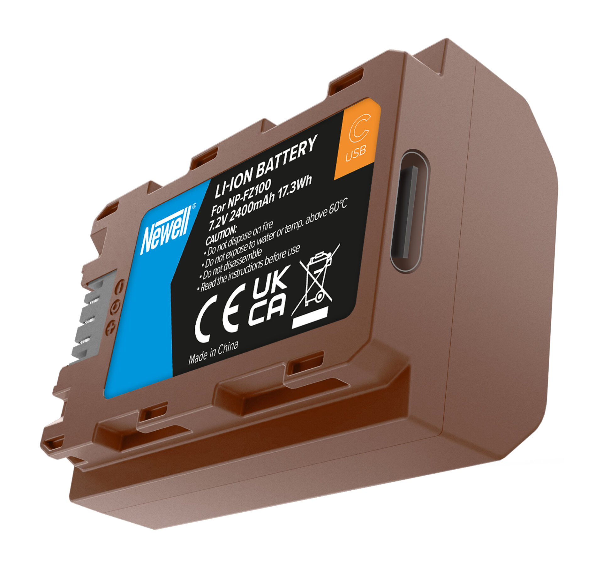 newell-np-fz100-usb-c-akku-f-r-sony-2400-mah image 2