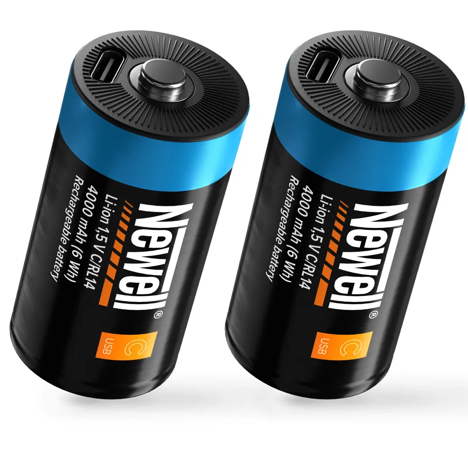 newell-c-r14-usb-c-akku-4000mah-2er-set image 1