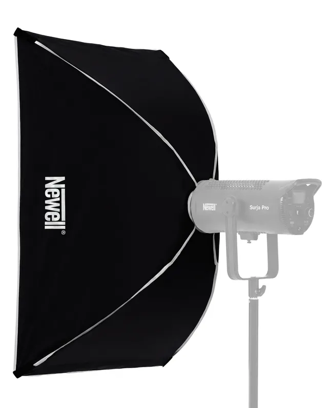 newell-rechteck-softbox-80x120cm-bowens-mit-grid image 1