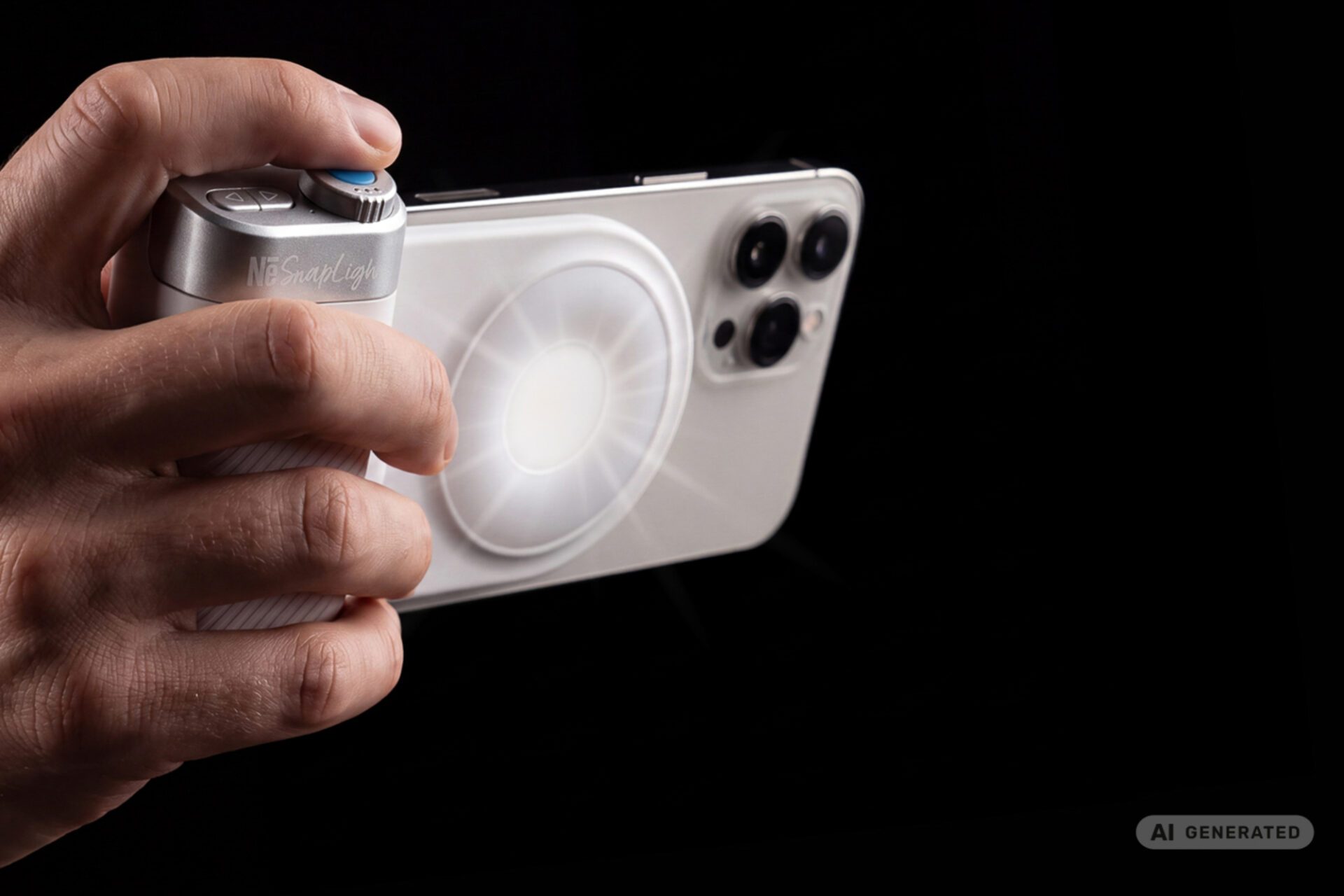 newell-snaplight-magsafe-smartphone-griff-mit-led-licht image 8