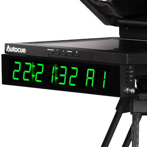 autocue-teleprompter-accessories-clock-studio-uhr image 2