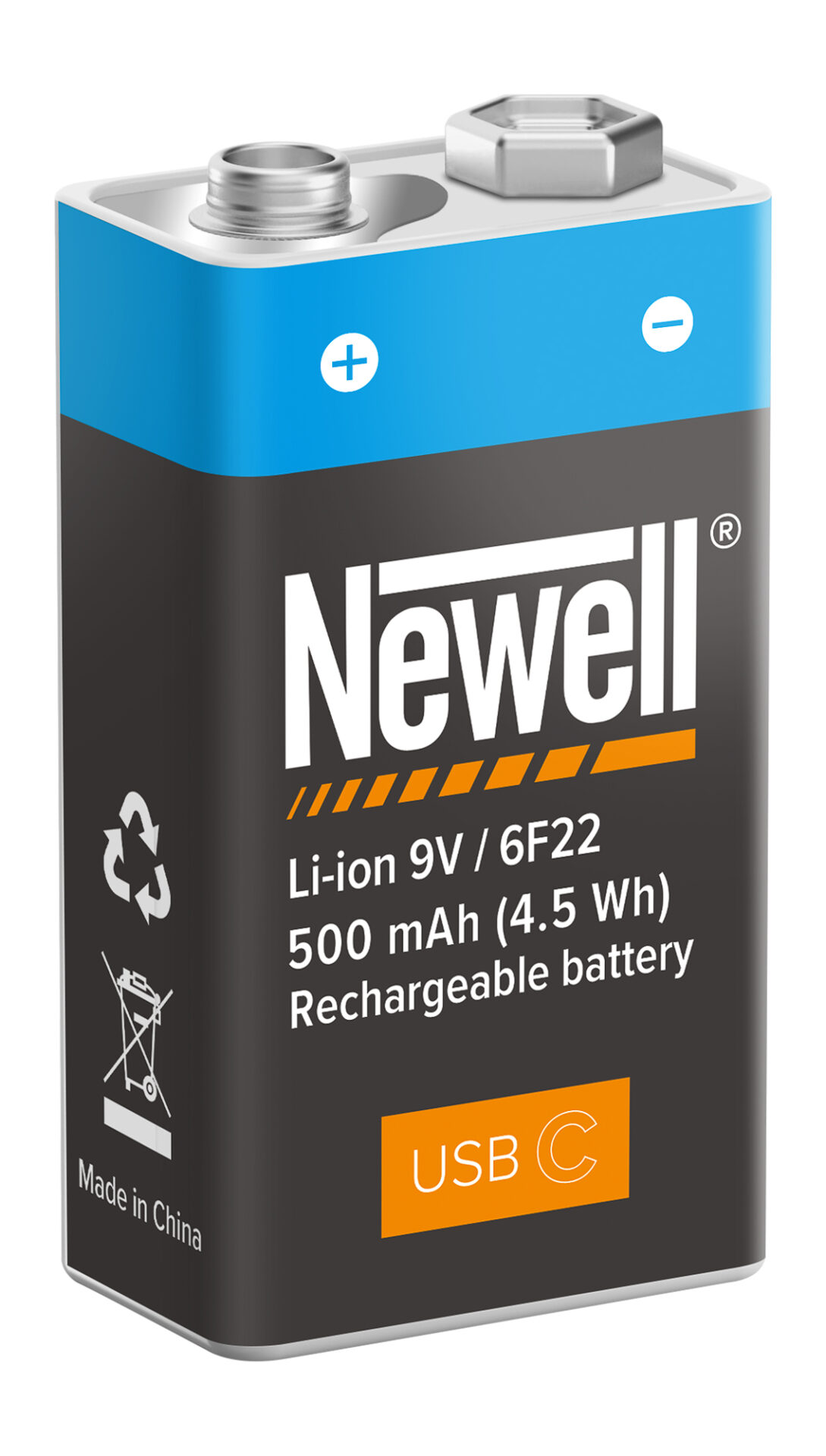 newell-batteries-9v-usb-c-500-mah-akku-6f22-1-st-ck image 3