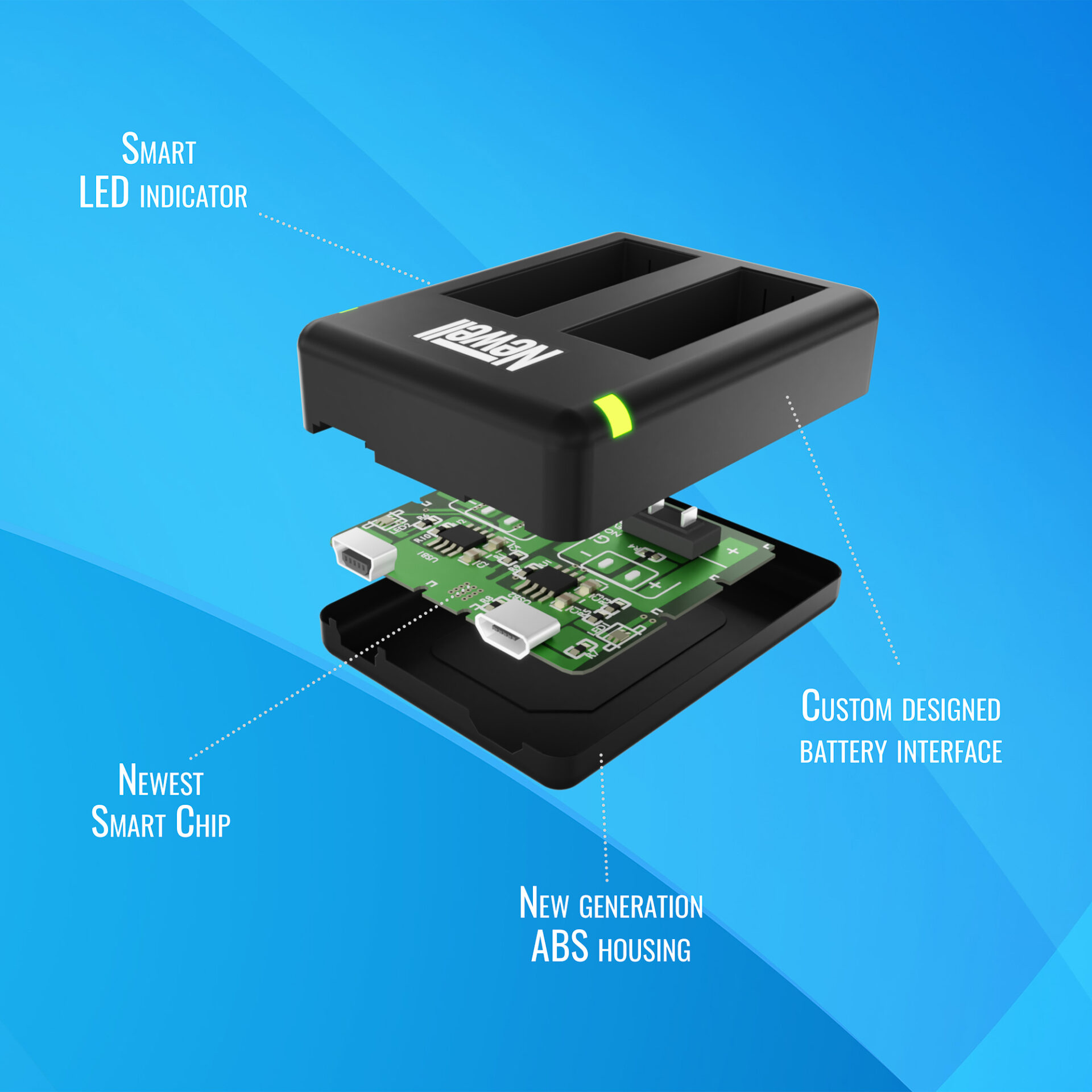 newell-sdc-usb-dual-ladeger-t-aabat-ahdbt-az-360-x3 image 6