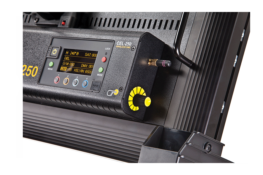 kino-flo-celeb-250-led-dmx-videoleuchte-dimmbar-studio image 3