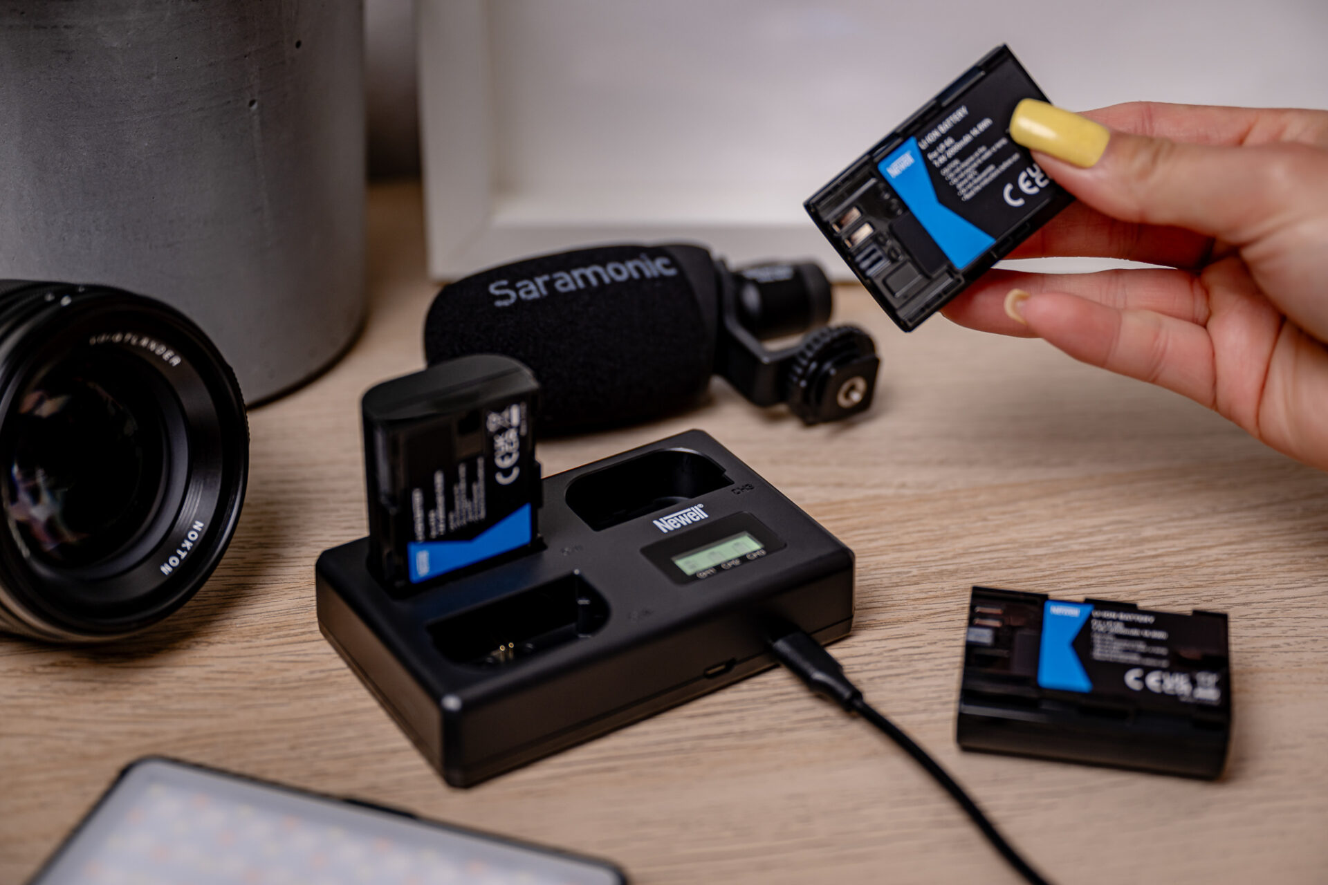 newell-tt-usb-c-triple-ladeger-t-3-fach-usb-c-micro-usb image 5