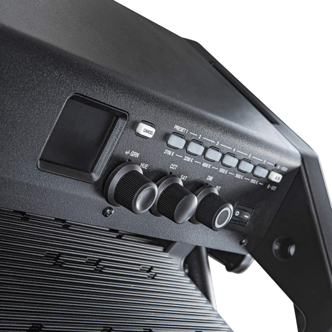 litepanels-gemini-2x1-hard-rgbww-led-panel-pole-yoke image 4