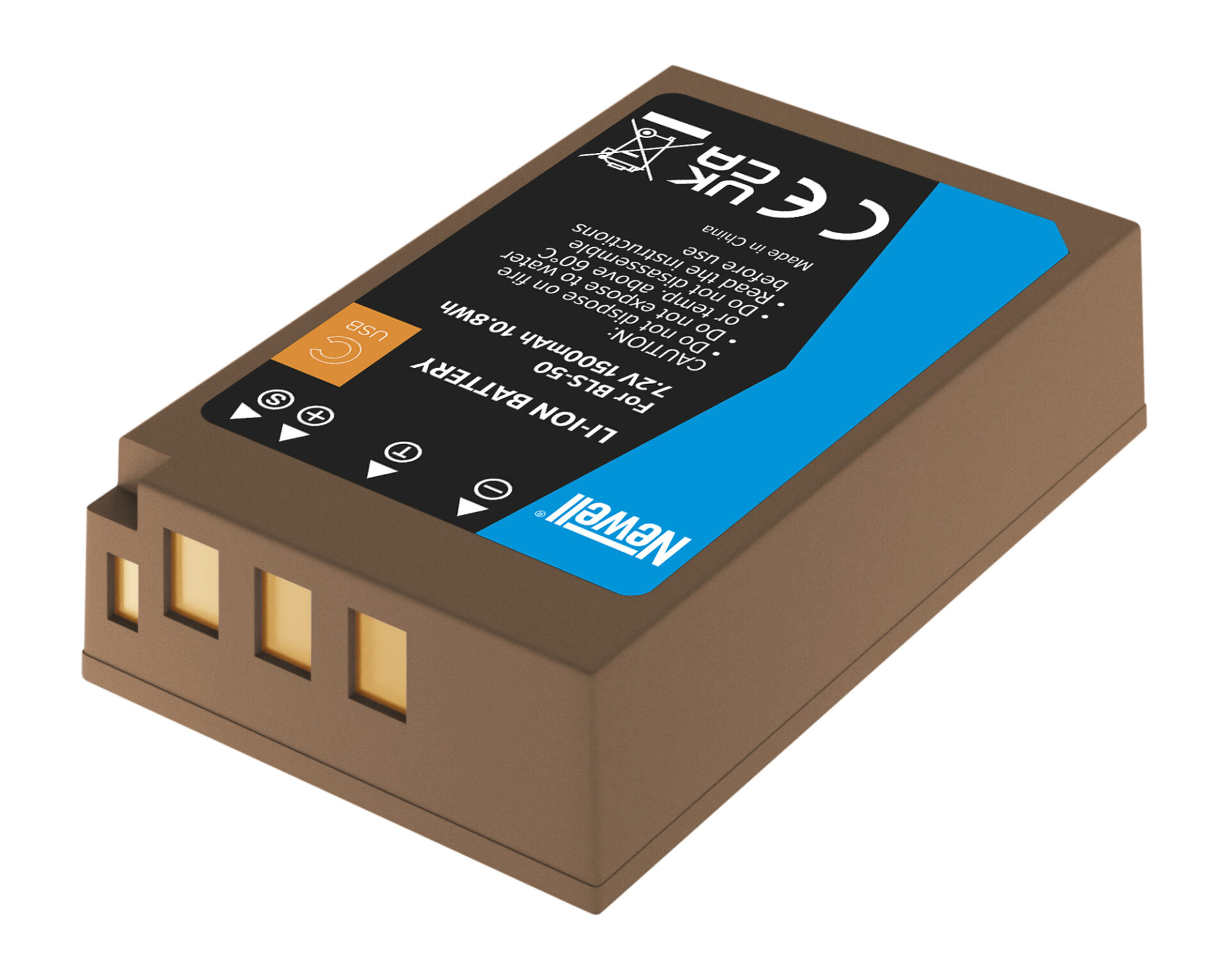 newell-bls-50-usb-c-kamera-akku-olympus-1500mah image 5