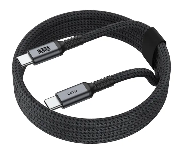 newell-usb-c-auf-usb-c-kabel-240w-pd-3-1-2m-graphite image 1