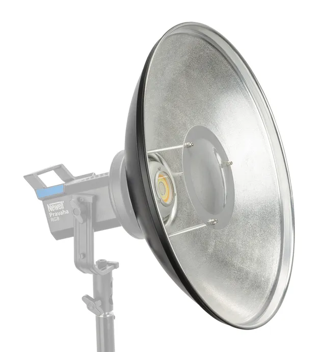 newell-beauty-dish-rf-405-silber-40-5-cm-lichtformer-bowens image 1