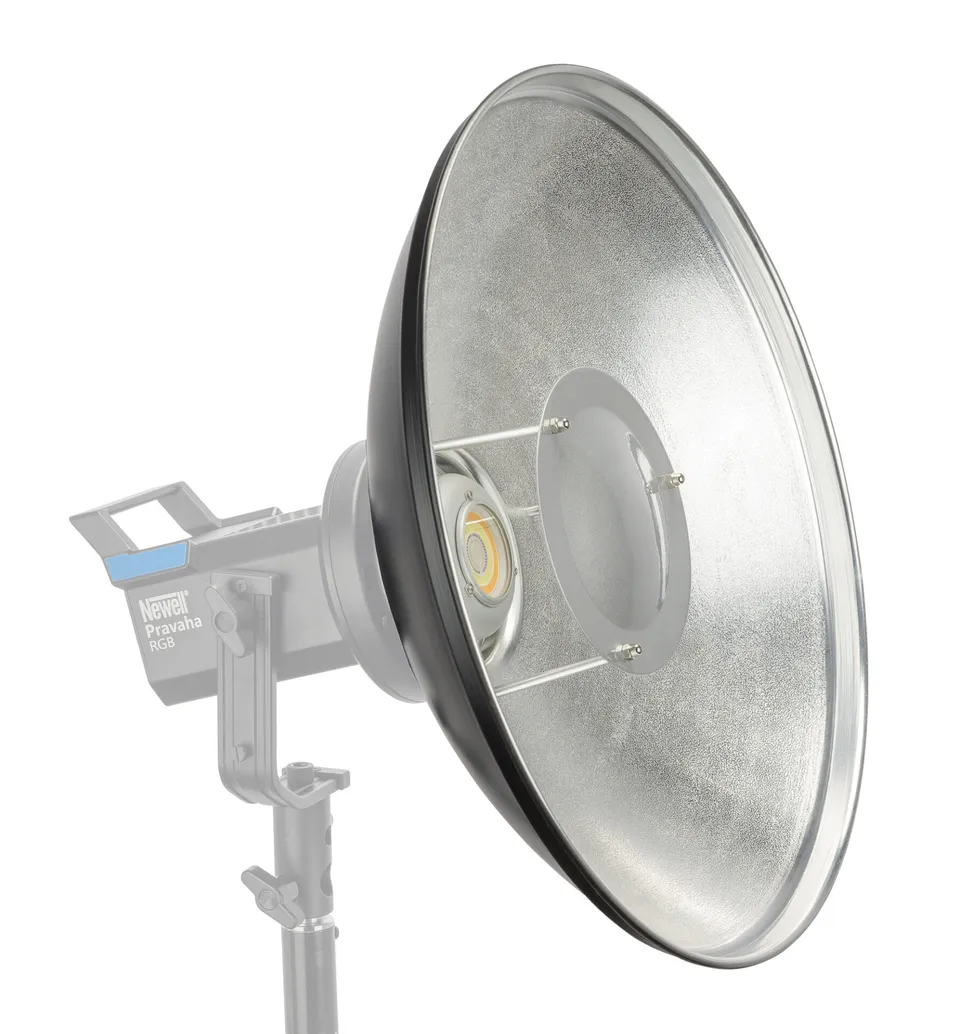 newell-beauty-dish-rf-405-silber-40-5-cm-lichtformer-bowens image 1