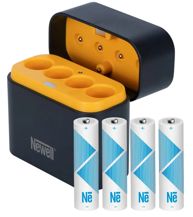 newell-aa-ladeger-t-4-fach-4x-li-ion-akku-2200-mah image 1