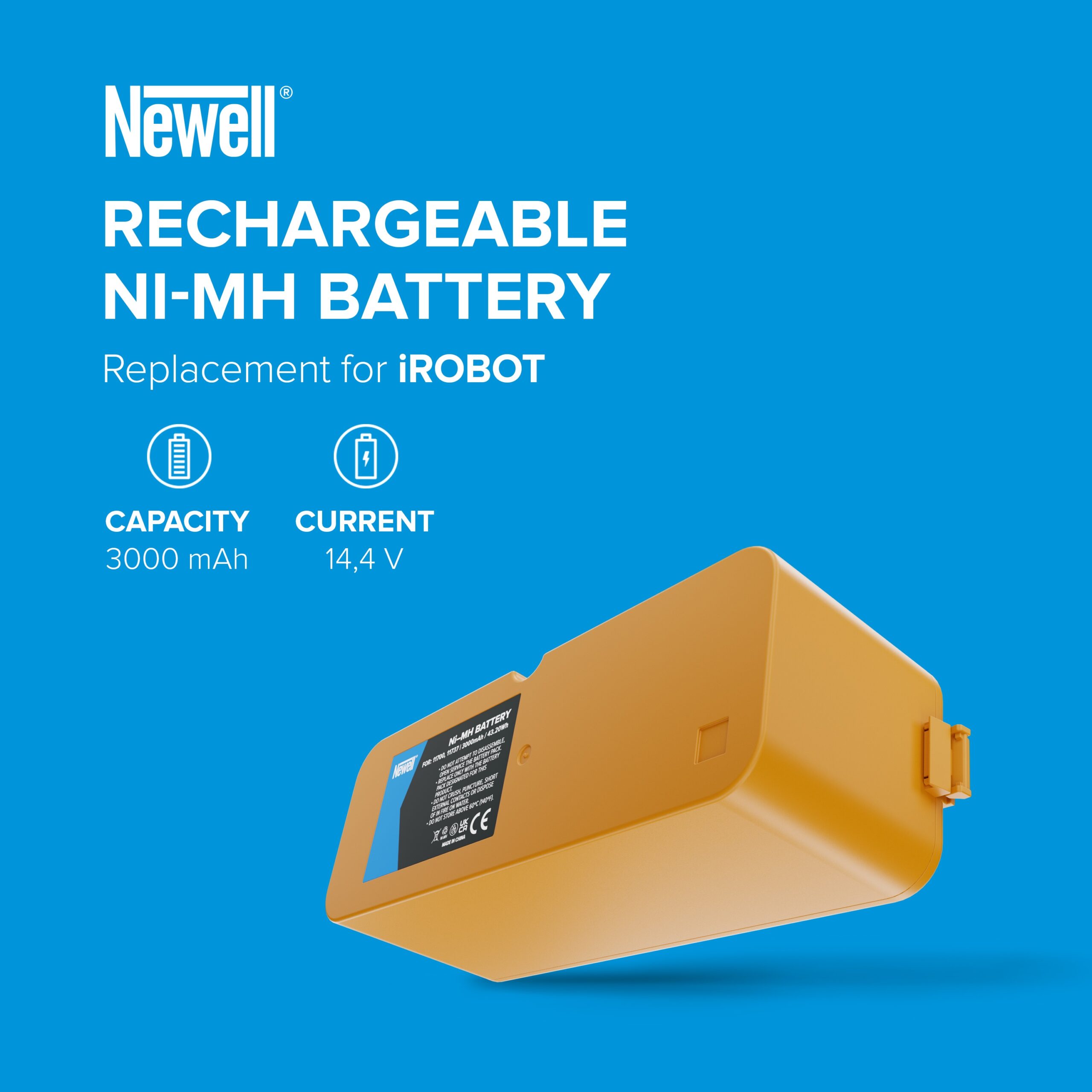 newell-11700-11373-akku-f-r-irobot-roomba-3000-mah image 5