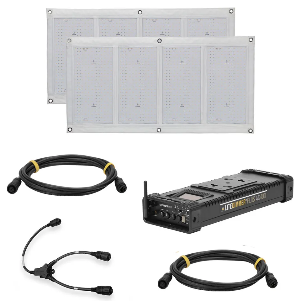 kino-flo-litetile-plus-duo-kit-4x4-hybrid-led-panel image 1