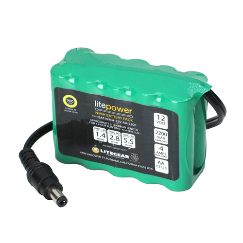 kino-flo-litepower-nimh-akkupack-12v-2-2ah-f-r-led image 1