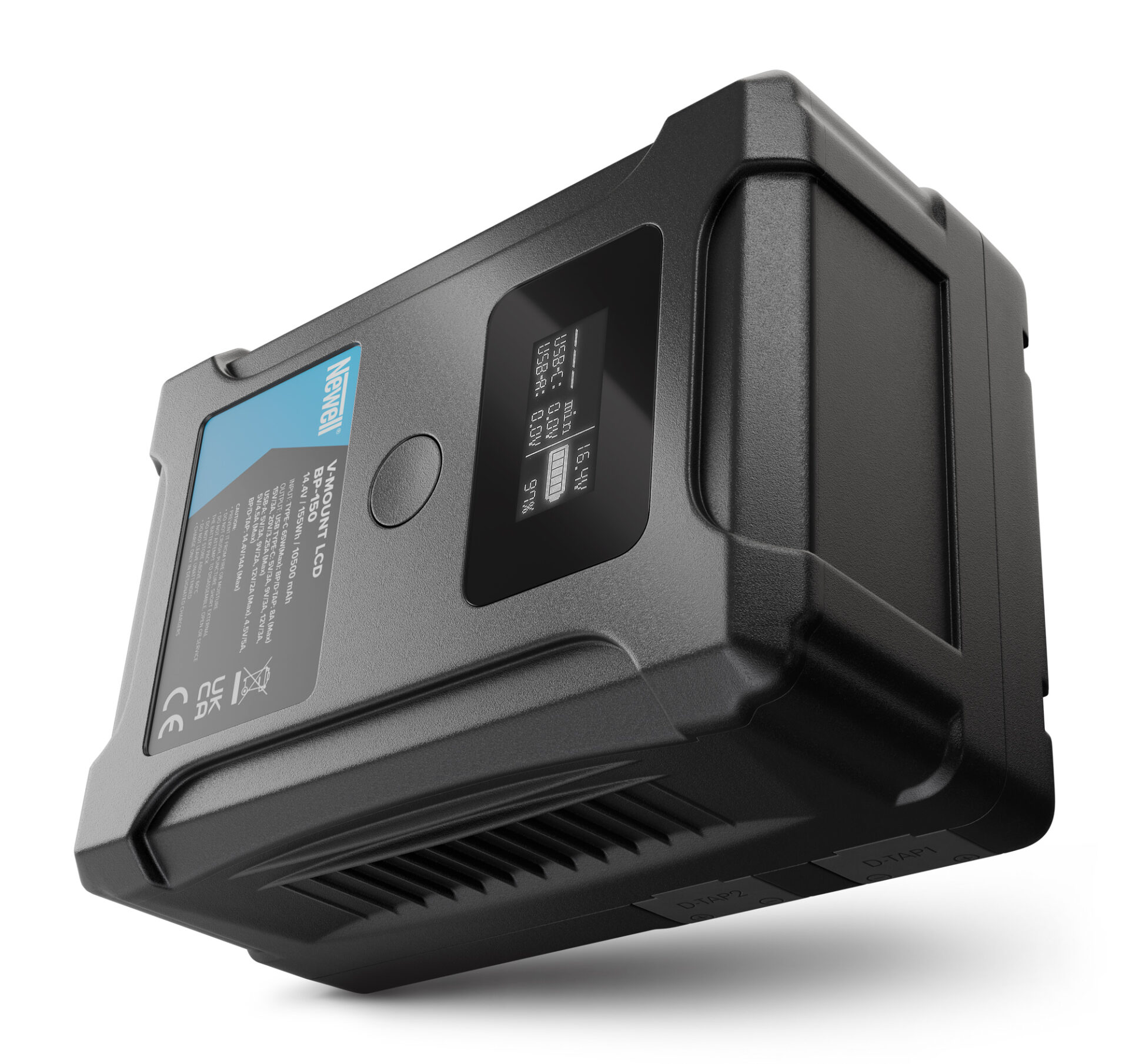 newell-bp-150-lcd-v-mount-akku-10500-mah-powerbank image 1