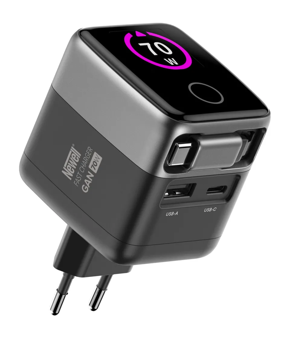 newell-gan-70w-tft-usb-c-ladeger-t-mit-kabel image 1