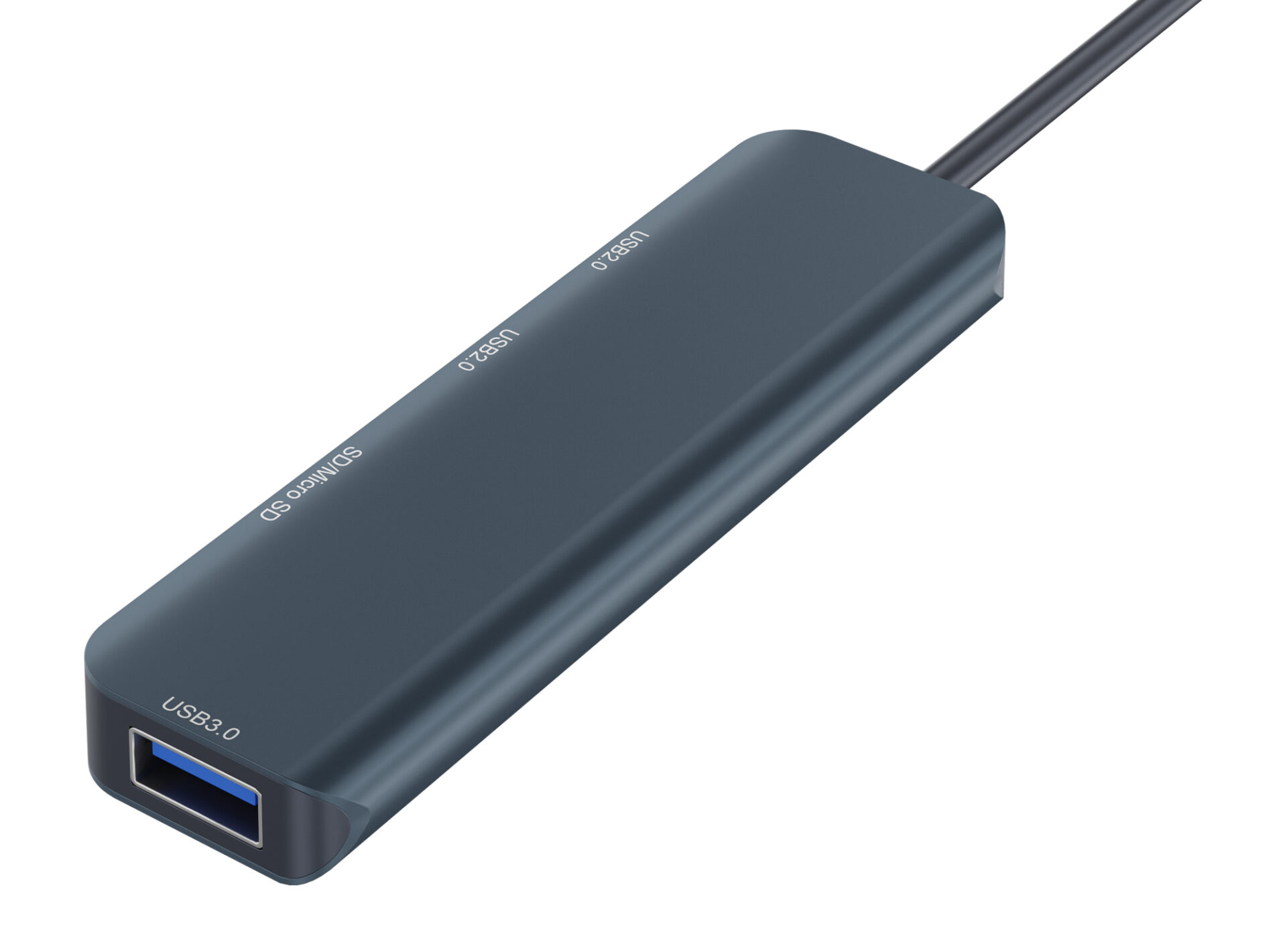 newell-hub-5-in-1-usb-c-hub-grau-mit-sd-reader image 3