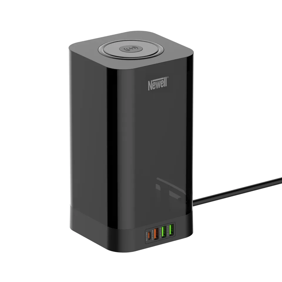 newell-gan-power-cube-8in1-ladestation-mit-qi-und-usb-c image 1