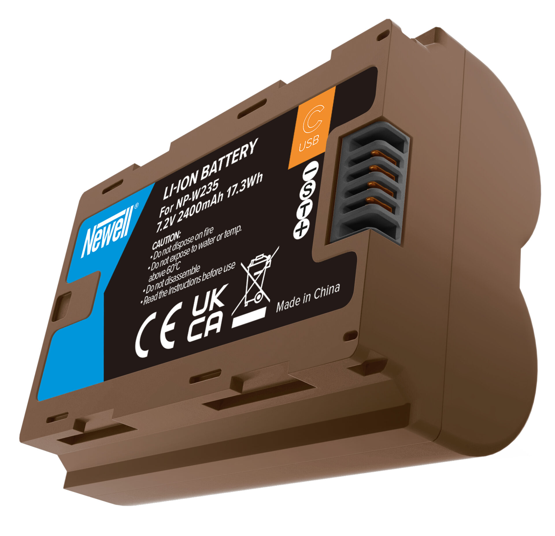 newell-np-w235-usb-c-kameraakku-2400-mah-f-r-fujifilm image 3