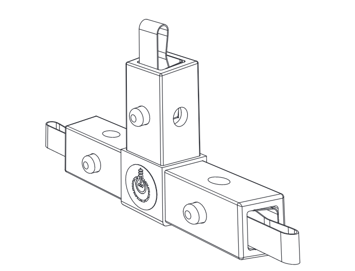 kino-flo-litetile-litebox-tee-dreiwege-verbinder image 1
