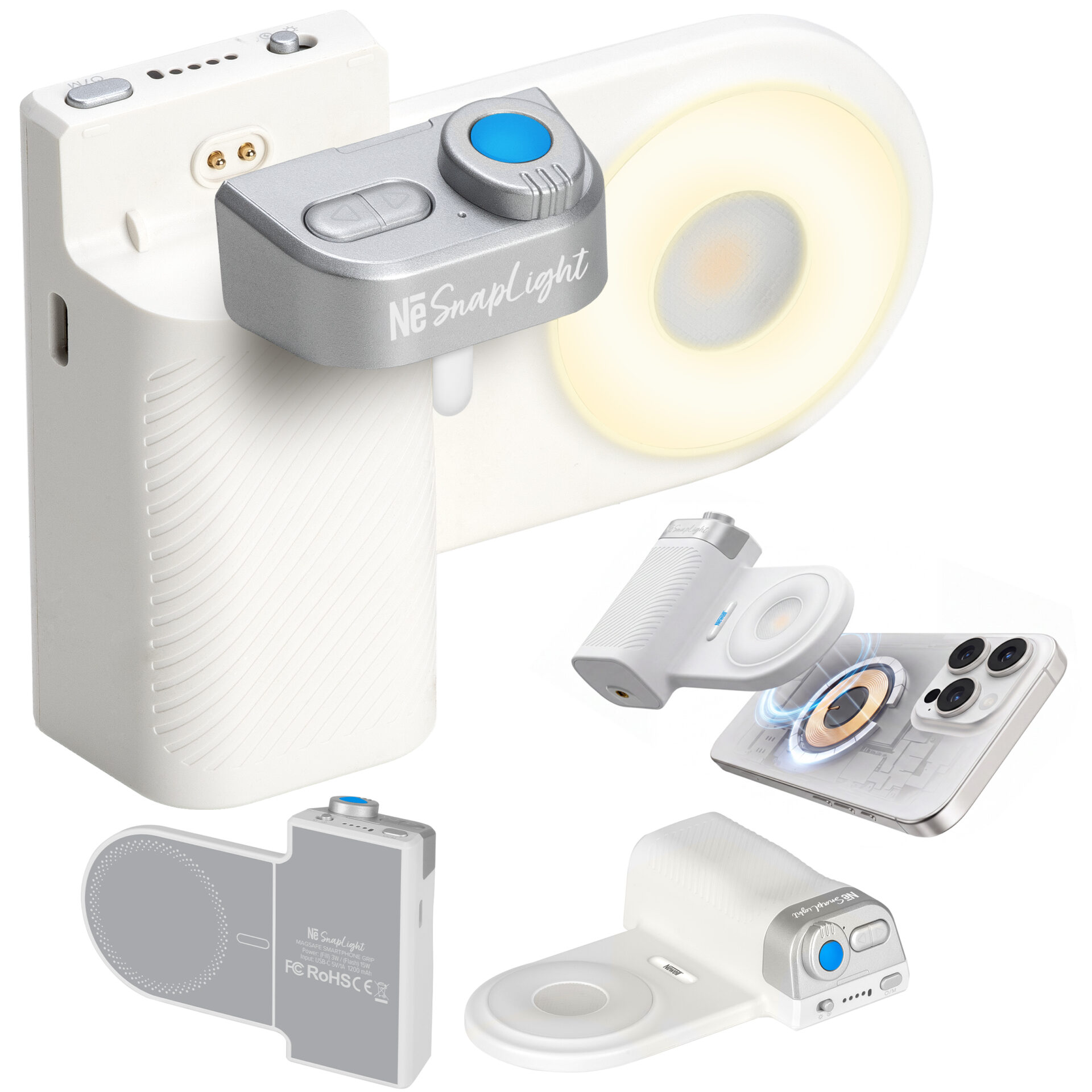 newell-snaplight-magsafe-smartphone-griff-mit-led-licht image 6