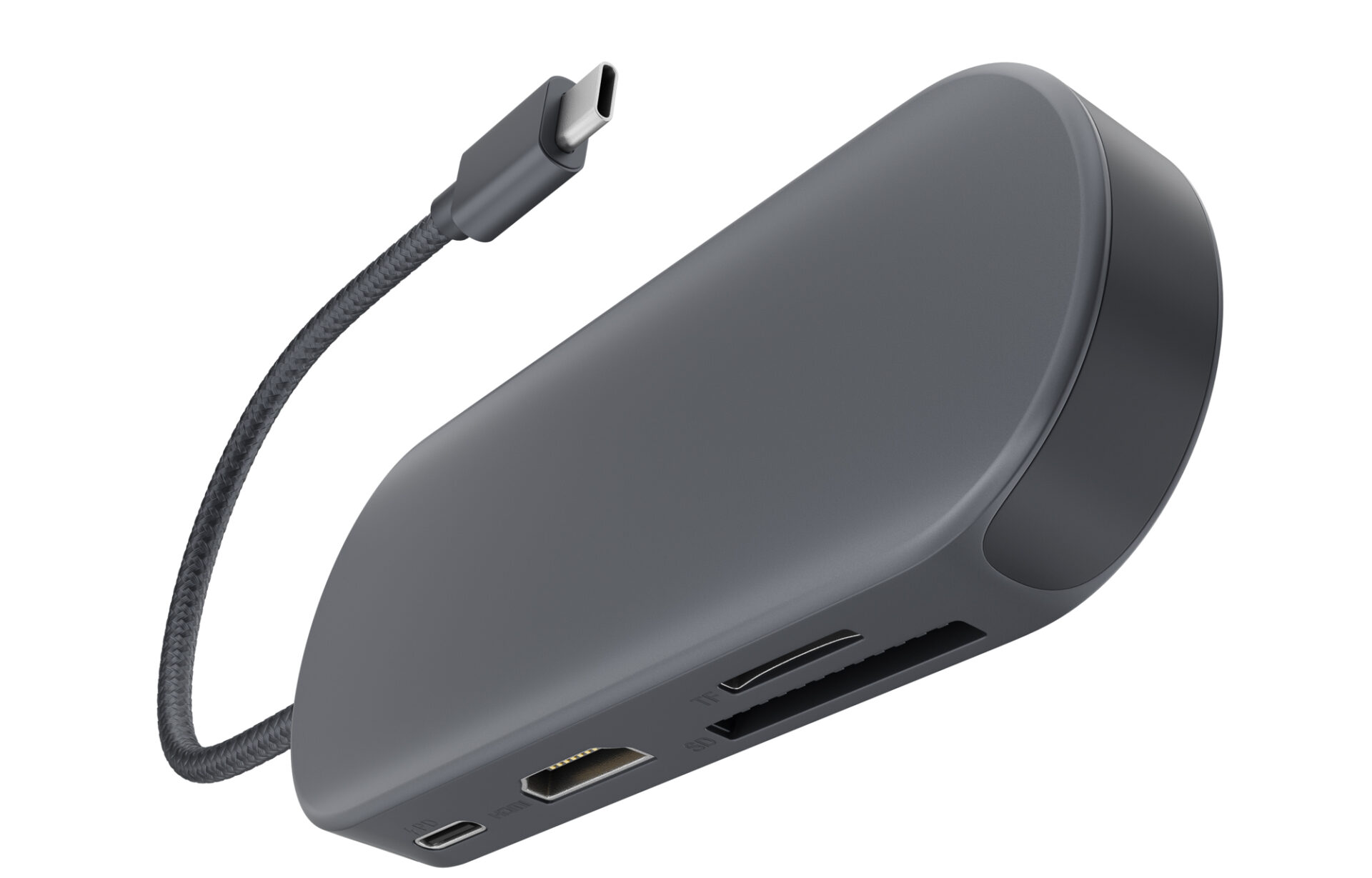 newell-7-in-1-hub-usb-c-hdmi-4k-graphite-100w-pd image 2