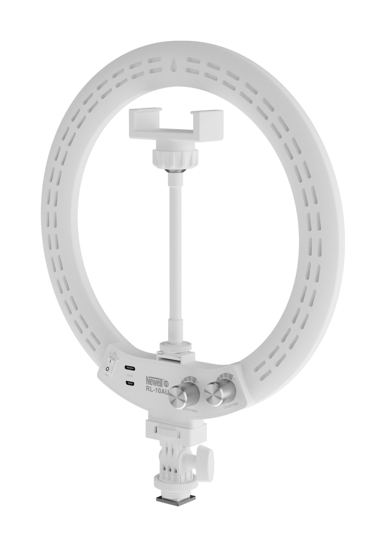 newell-rl-10a-led-ringlicht-arctic-white-mit-stativ-dimmbar image 2