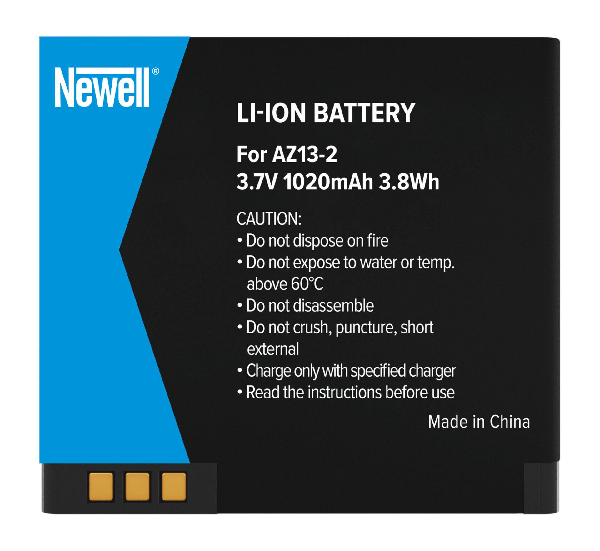 newell-az13-2-kamera-akku-f-r-xiaoyi-1020mah-ersatzakku image 2
