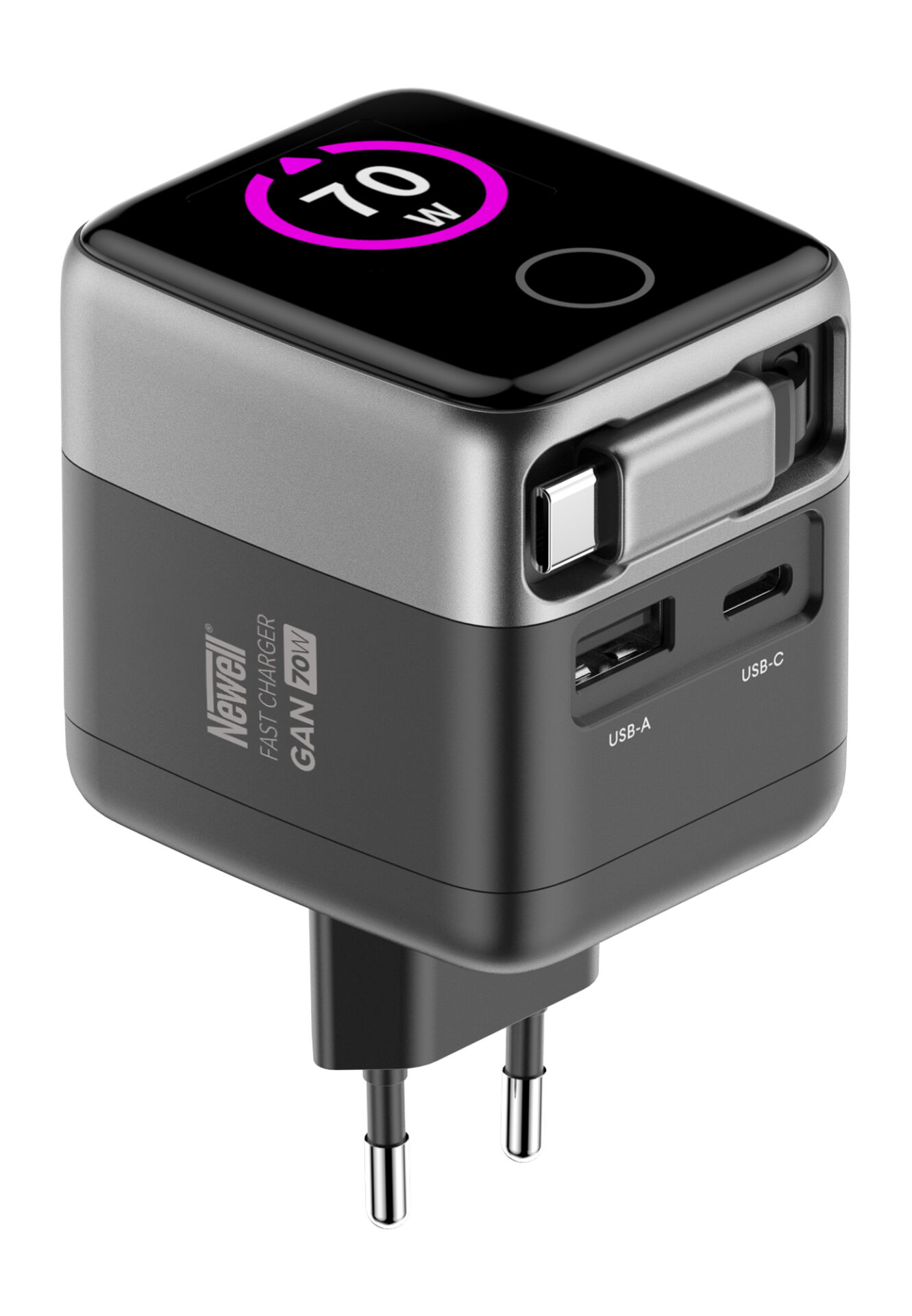 newell-gan-70w-tft-usb-c-ladeger-t-mit-kabel image 5