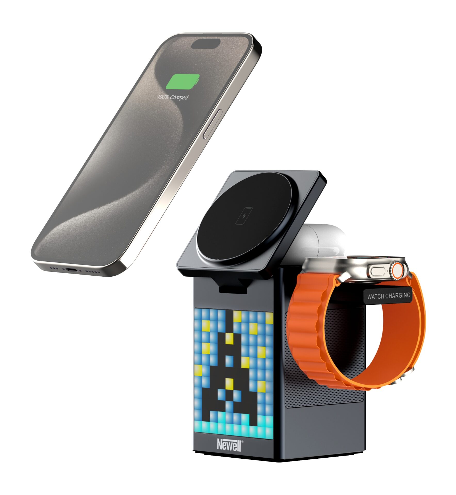 newell-induone-magplay-ladestation-qi-lautsprecher-uhr image 4