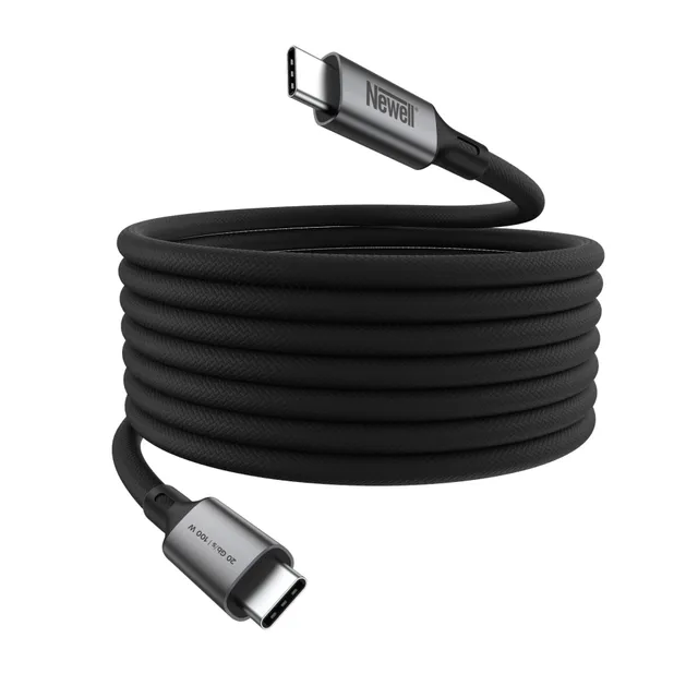 newell-usb-c-kabel-magnetisch-1-m-100w-graphite image 1