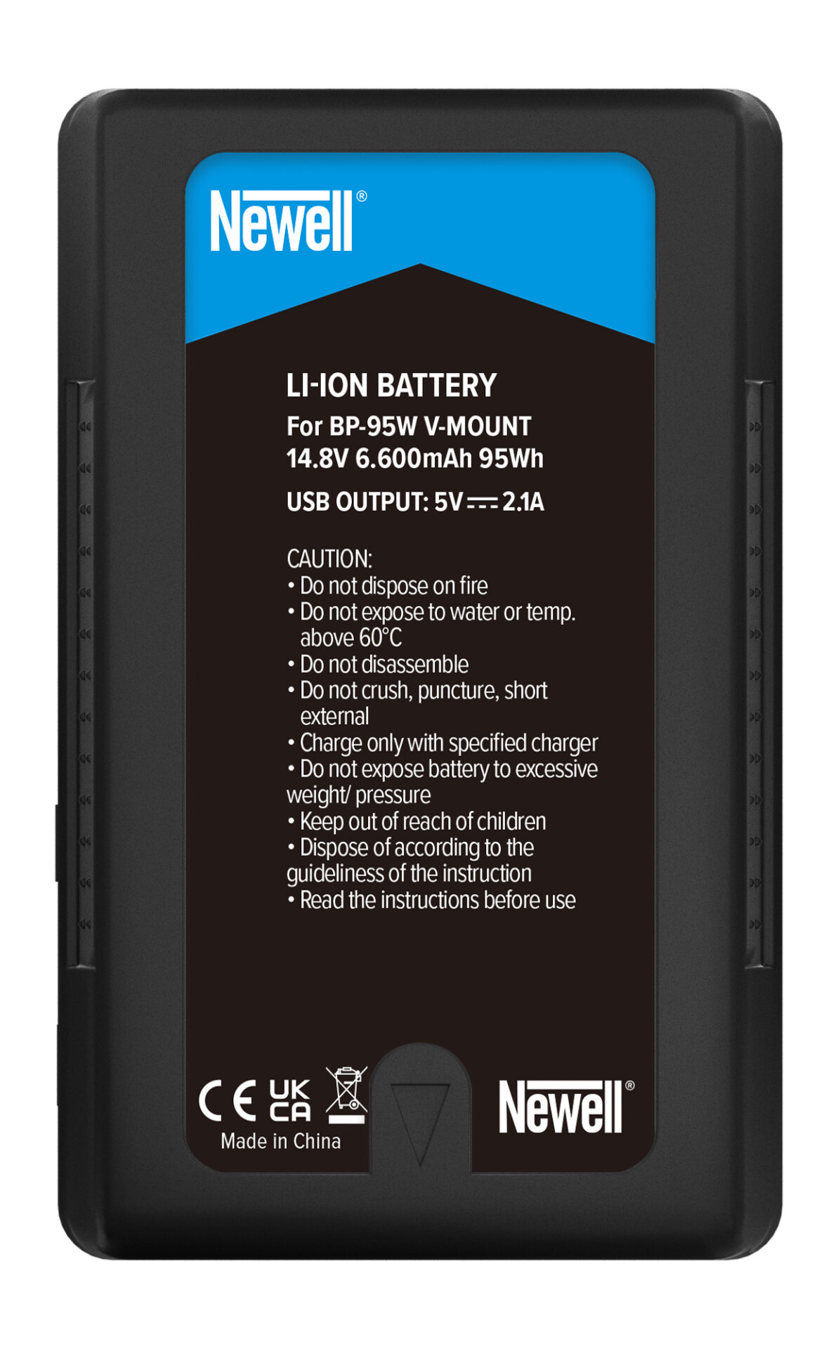newell-bp-95w-v-mount-akku-6600-mah-mit-d-tap image 2