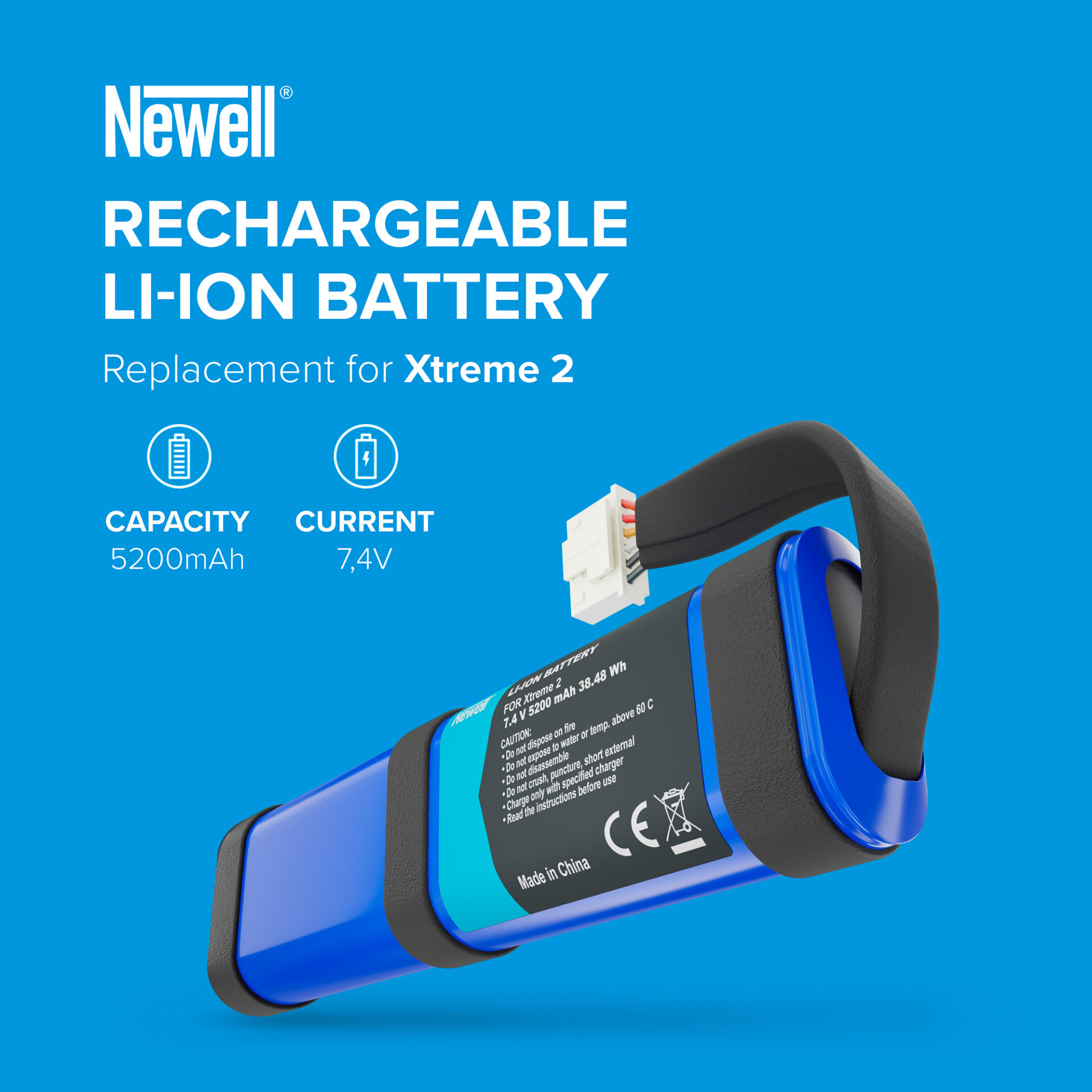 newell-sun-inte-103-akku-jbl-xtreme-2-5200-mah-ersatz image 5