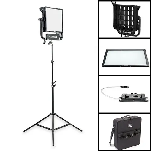 litepanels-gemini-1x1-soft-pro-kit-v-mount-led-panel-eu image 1