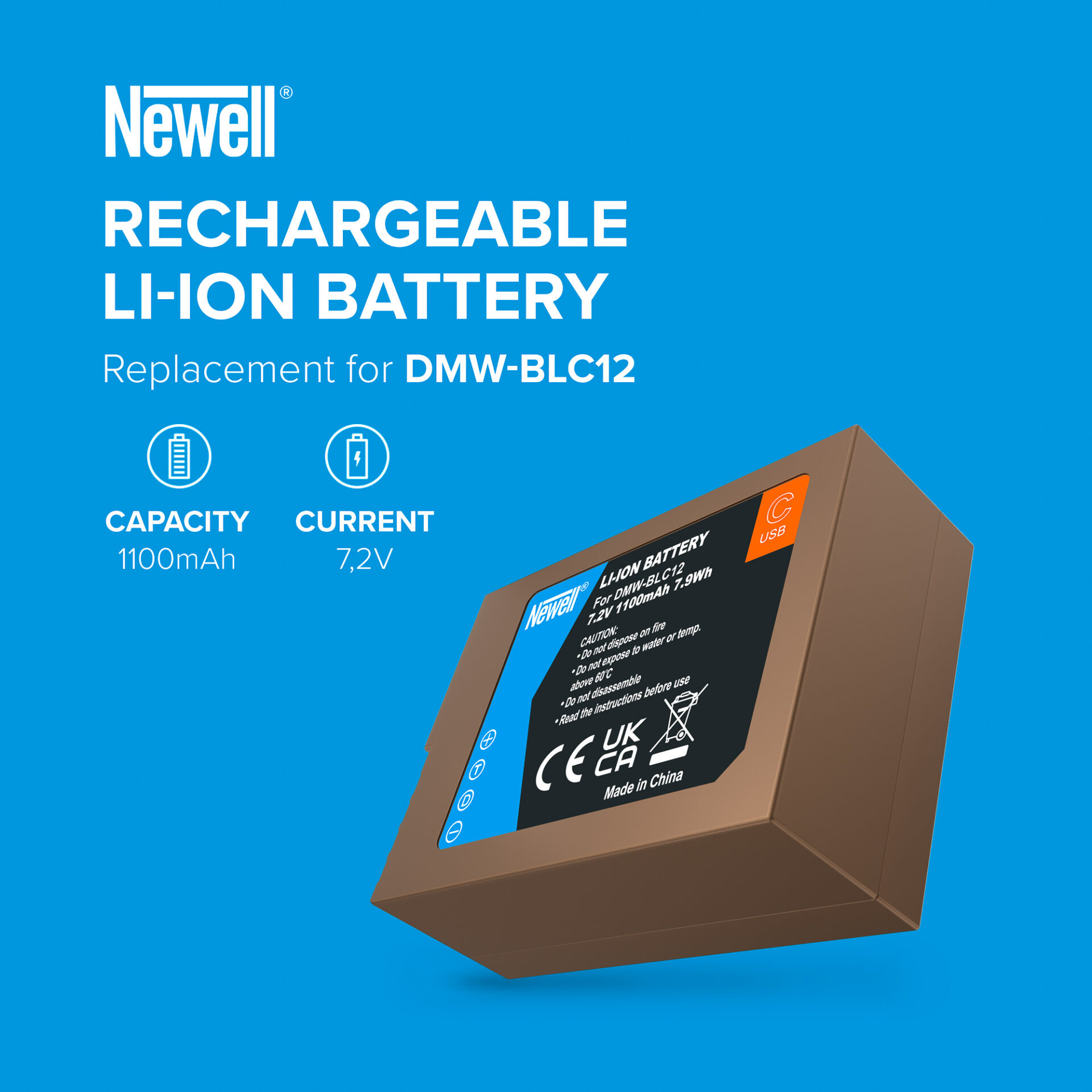 newell-dmw-blc12-kameraakku-f-r-panasonic-usb-c-1100mah image 6