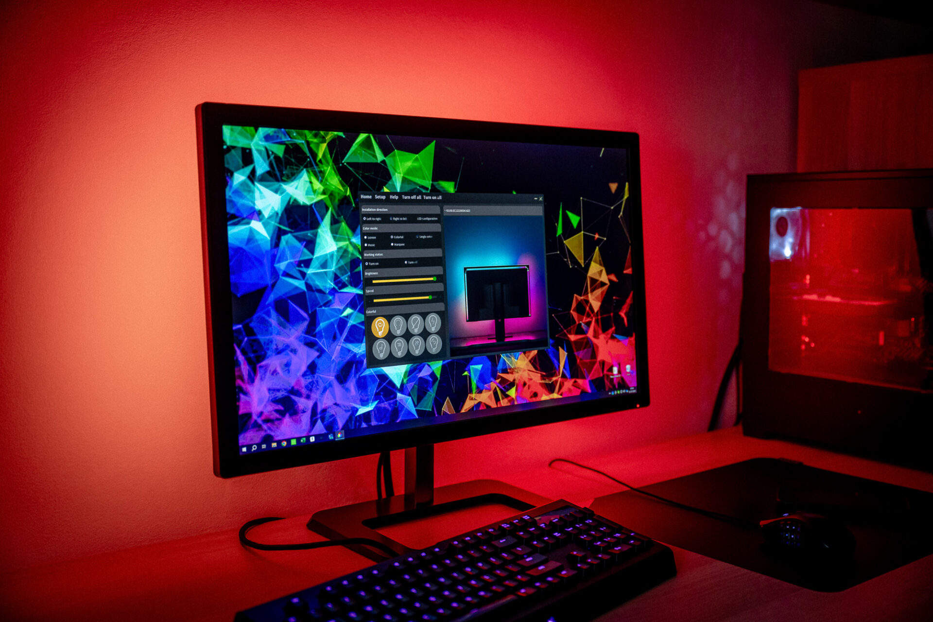 newell-led-strip-monitor-led-leiste-ambilight-rgb-ip44 image 5