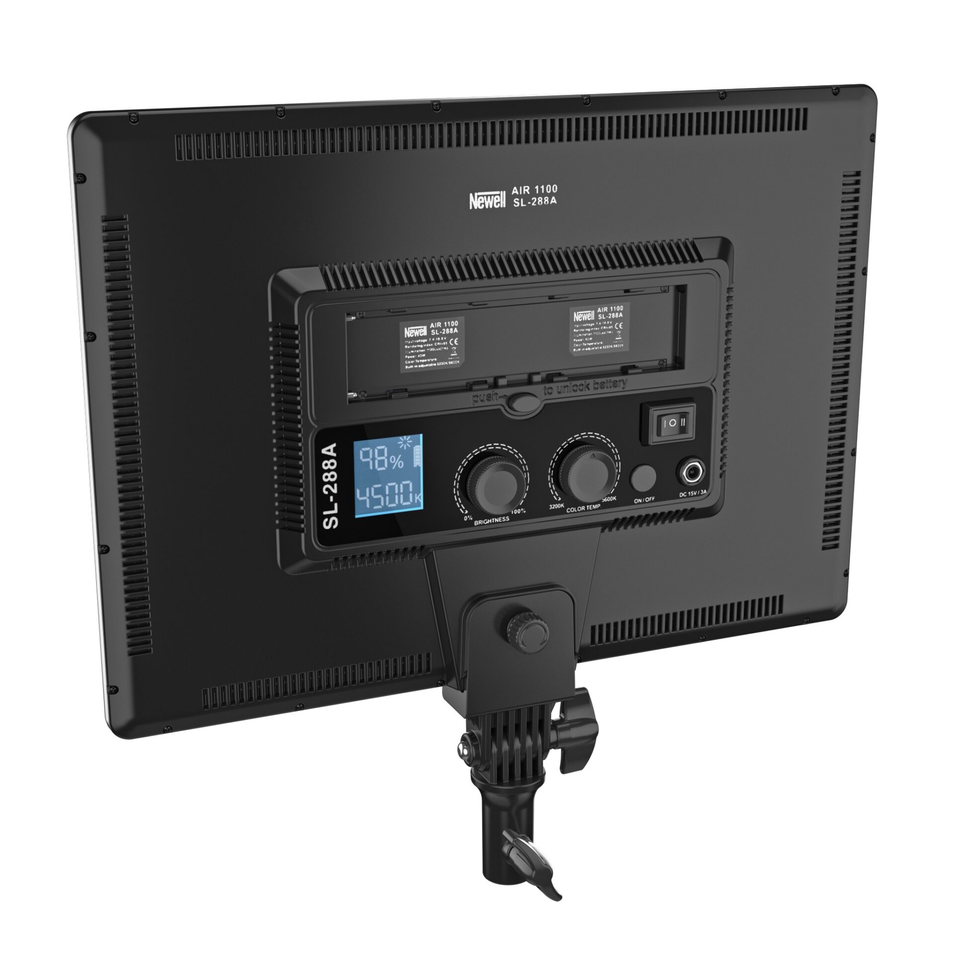 newell-led-air-1100-leuchte-40w-3200-5600k-dimmbar image 2
