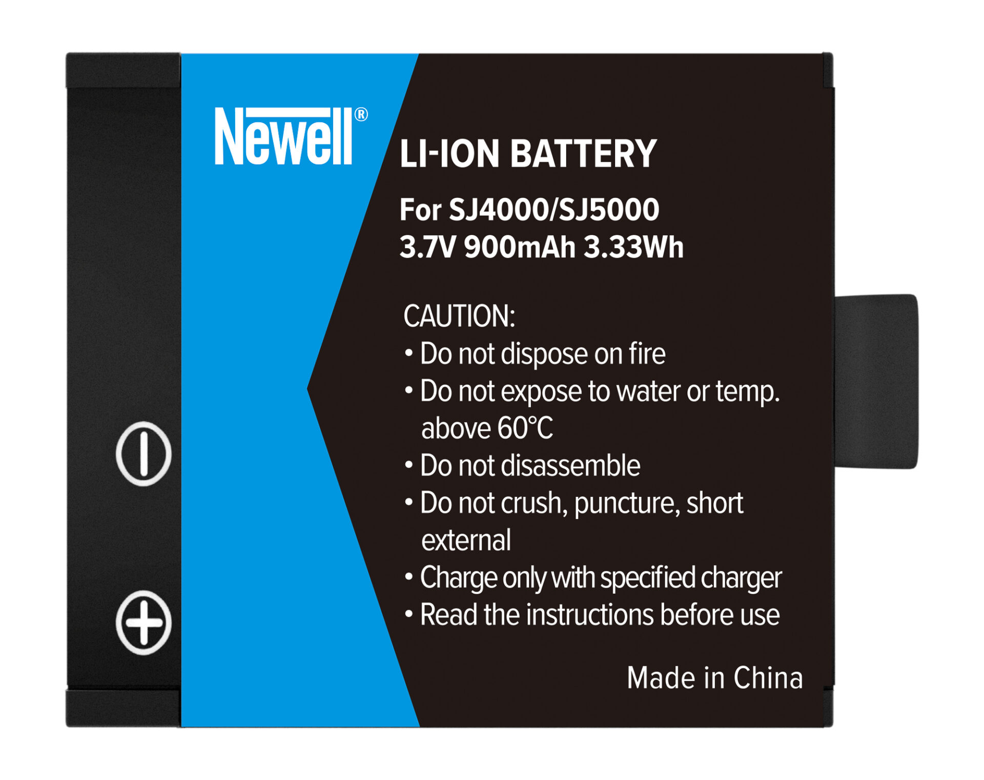 newell-batteries-sj4000-sj5000-akku-900mah-f-r-sjcam image 2