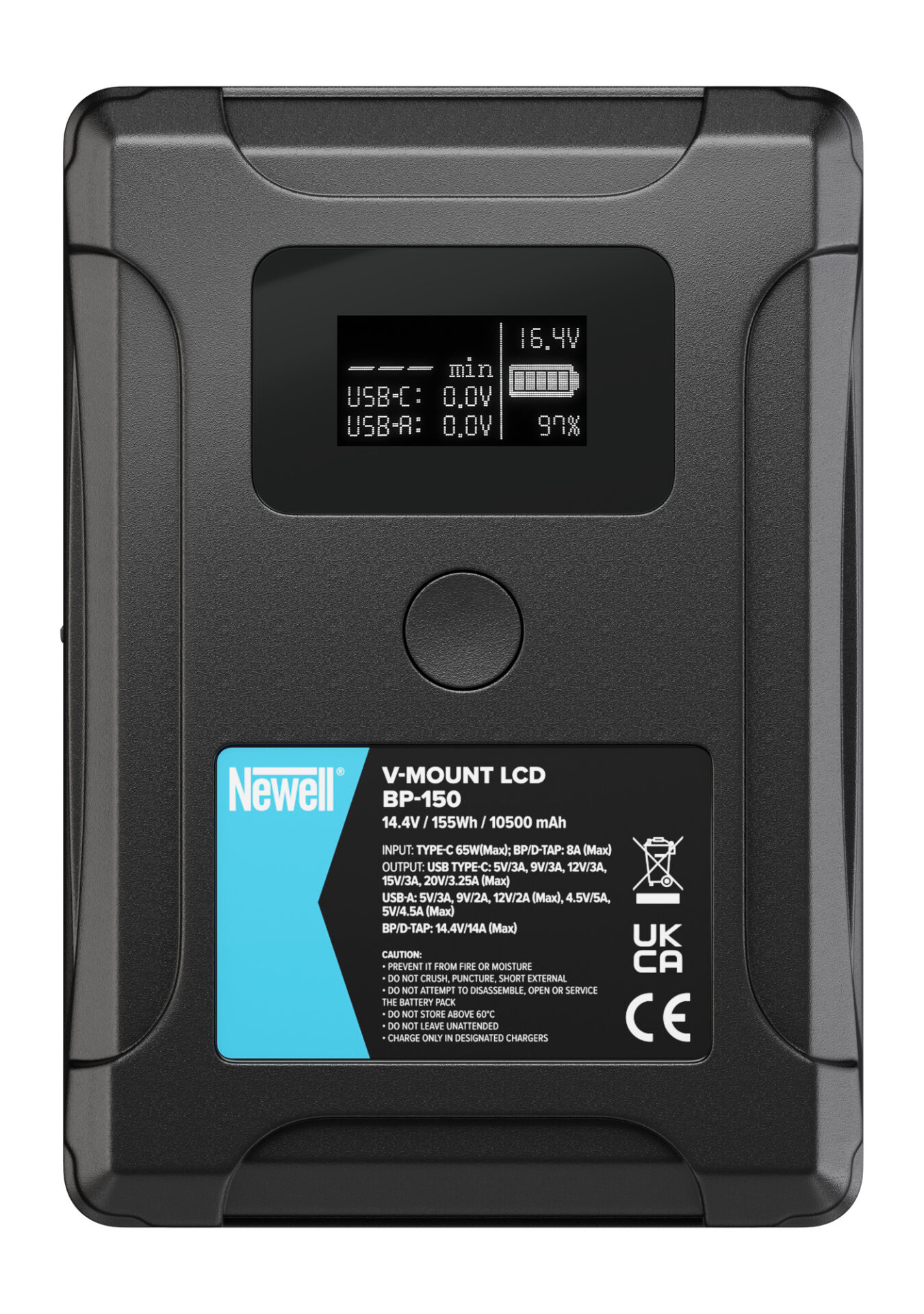 newell-bp-150-lcd-v-mount-akku-10500-mah-powerbank image 2